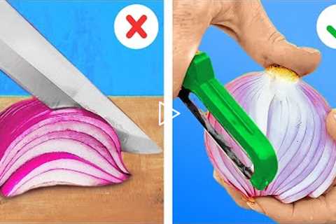 Simple Tricks To Cut And Peel Your Food