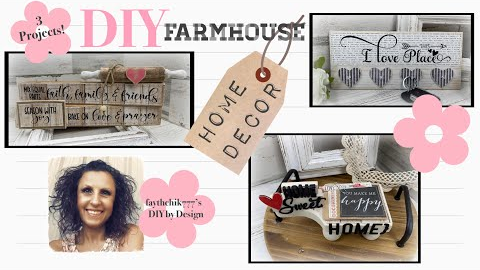 DIY Home Decor Crafts | DIY Farmhouse Crafts | DIY Farmhouse Inspired Home Decor 2022