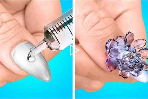 CREATIVE NAIL DESIGNS & HACKS YOU CAN'T MISS