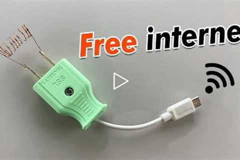 ( New 2019 )  Free internet WiFi 100% -  New Ideas Technology 2019