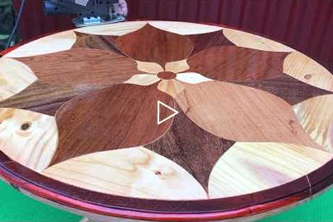 Diy Wood Working Ideas - How To Make A Perfectly Round Table Top