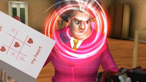 Scary Teacher 3D part 9/. Miss T Thinks She's Getting Lots of Gifts Let's Ruin Her Valentine