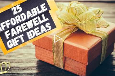 25 Best Farewell Gift Ideas For Colleagues