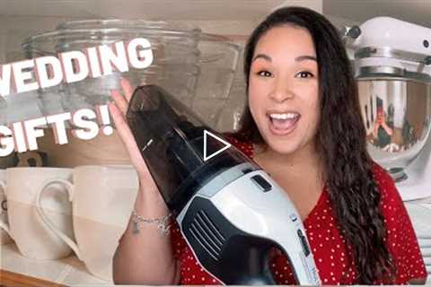OUR WEDDING GIFTS! 💕 | ESSENTIALS YOU NEED ON YOUR WEDDING REGISTRY!!