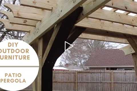 DIY Outdoor Woodworking Projects | Patio Pergola