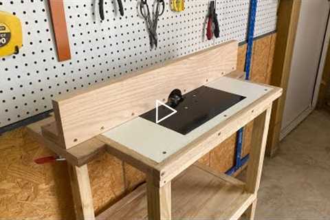 DON’T Buy a Router Table!!! Build THIS ONE Instead