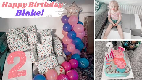 A SPECIAL 2ND BIRTHDAY - OPENING PRESENTS!