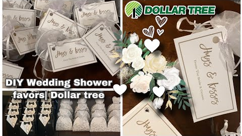 DIY Wedding Shower favors |Dollar Tree