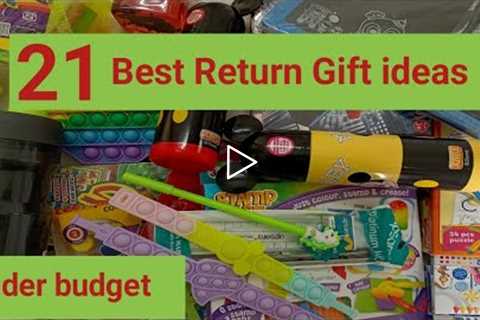 Returns Gifts Ideas For Birthday Party/Returns Gifts Ideas/Under Budget #vommoms #Kidsreturngifts
