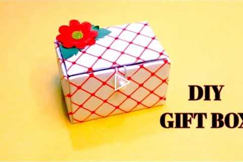DIY Gift Box | Paper Crafts | Cardboard Crafts | Handmade Gift Ideas | Gift Box Making at Home