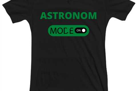 ASTRONOMY, black Vneck Tee. Model 64027