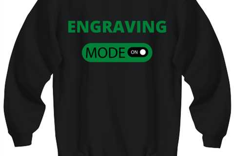 ENGRAVING, black Sweatshirt. Model 64027