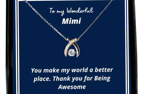 To my Mimi,  Wishbone Dancing Necklace. Model 64035