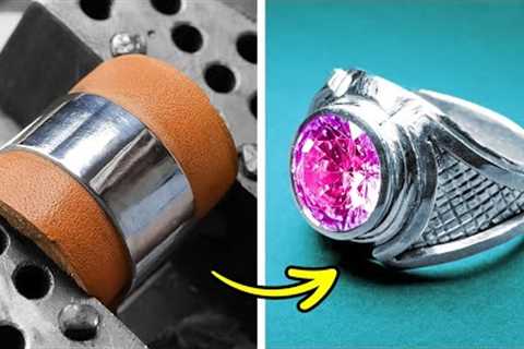 AMAZING JEWELRY CRAFTS | Wonderful DIYs With Metal, Glue, Resin And Ordinary Objects