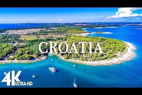 FLYING OVER CROATIA (4K UHD) - Relaxing Music Along With Beautiful Nature Videos - 4K Video ULTRA HD