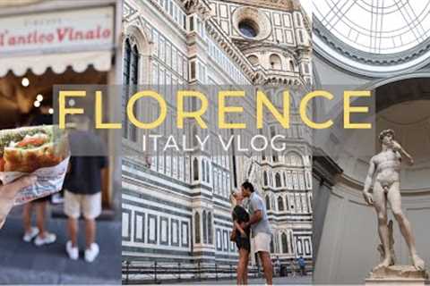 2 Days in Florence | Italy Travel Vlog | Statue of David | All'' Antico Vinaio | Summer Travel Guide