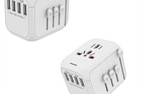 compact travel adapter
