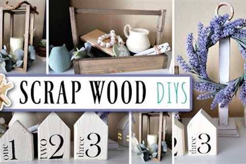 SCRAP WOOD DIYS Turned To HIGH-END HOME DECOR | Affordable Home Decor Ideas Using Wood