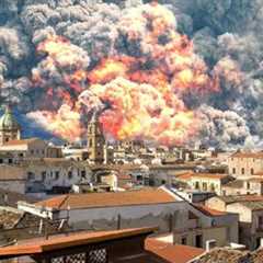Horrible Today: (May 29 2023) 2nd Etna volcano eruption, covers the city with ash Sicily, Italy