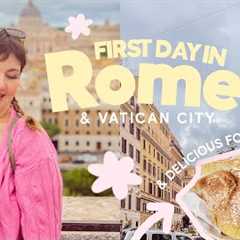 Unforgettable First-Time Travel in Rome 🇮🇹Delicious Roman Food & The Vatican City Rome Travel ..