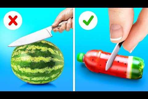 GENIUS FOOD HACKS AND FUNNY TRICKS || DIY Food Tips and Delicious Ideas by 123 GO! Series