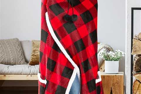 *HOT* Hooded Throws only $12.99 + shipping!