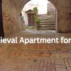 Medieval Apartment to Renovate in the Heart of Penne Abruzzo Italy | Virtual Property Townhouse Tour