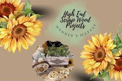 High End Scrap Wood Projects - Don’t throw that scrap wood away!! Transform it into beautiful decor!