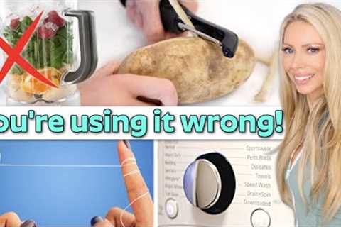 12 Household Items You''ve Been Using WRONG Your Entire Life That Will SHOCK YOU!