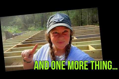 And One More Thing… Let’s Chat Live, Single Woman Builds Tiny House in the Woods