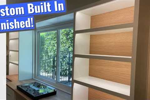 Custom Built-in Cabinets and Book Shelves // part 3 of 3