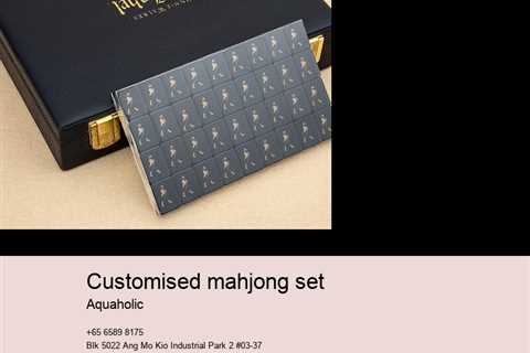 Custom Mahjong Tiles