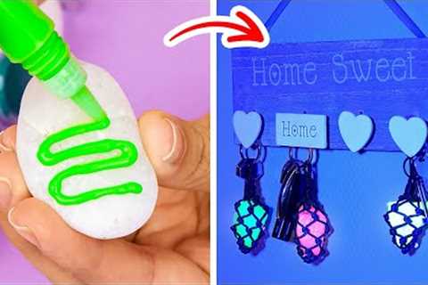 Easy Rock Painting Ideas & Creative Drawing Hacks for Home Artistry 🎨🌟