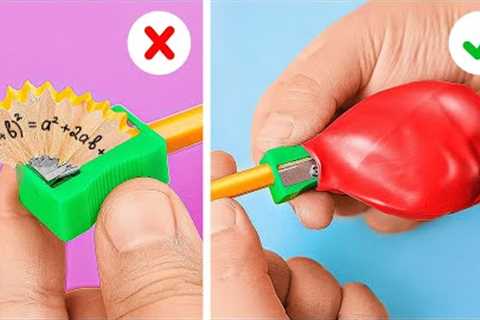 New School Hacks and Gadgets 😜🎓 Surprise Your Mates With These DIY''s