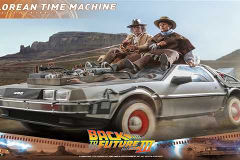 Back to the Future III – DeLorean Time Machine Vehicle by Hot Toys