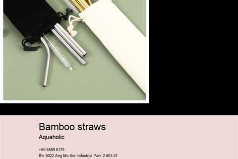 bamboo straws