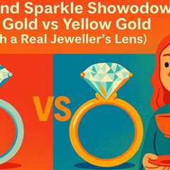 Diamond Sparkle Showdown: White Gold vs Yellow Gold (Through a Real Jeweller’s Lens)