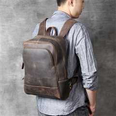 Men's Leather Backpacks For Work